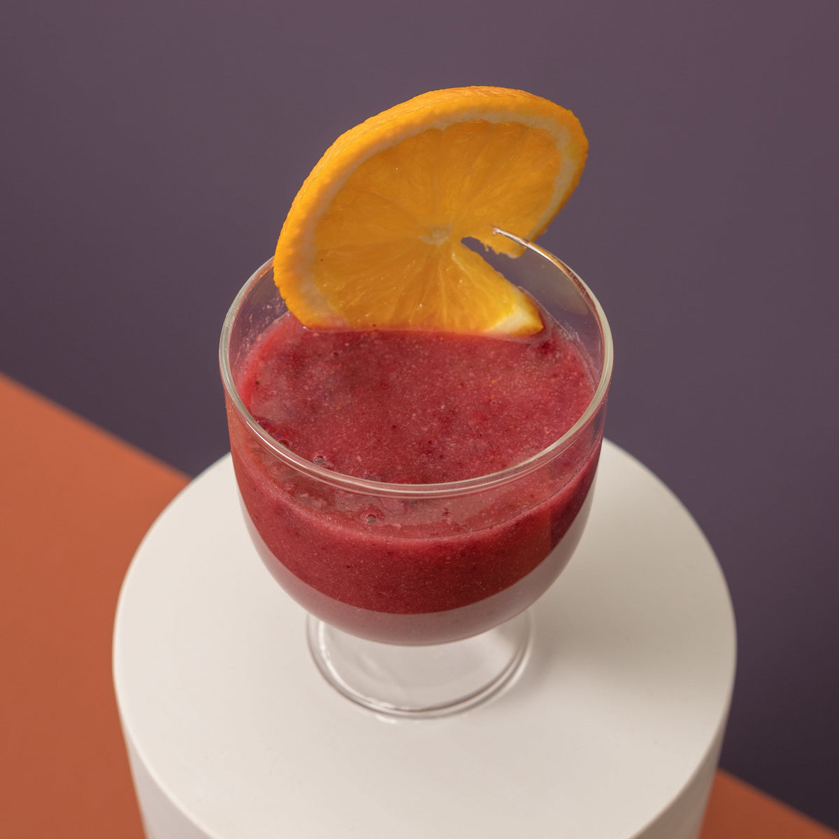 Gefriergetrockneter Orangen-Beeren-Cocktail „Virtu“
