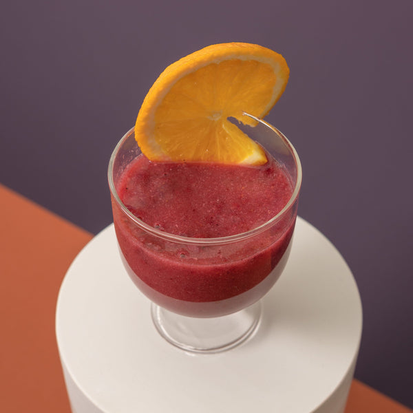 Gefriergetrockneter Orangen-Beeren-Cocktail „Virtu“