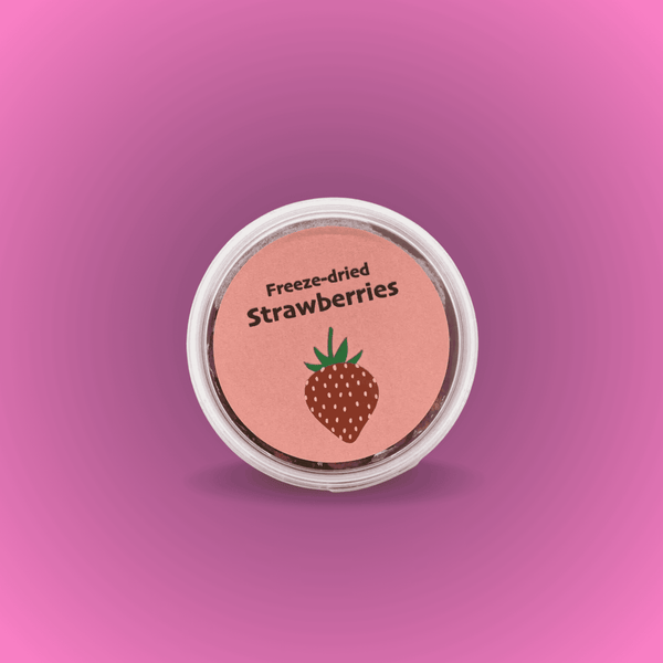 Gefriergetrocknete Erdbeeren