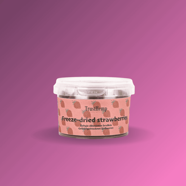Gefriergetrocknete Erdbeeren