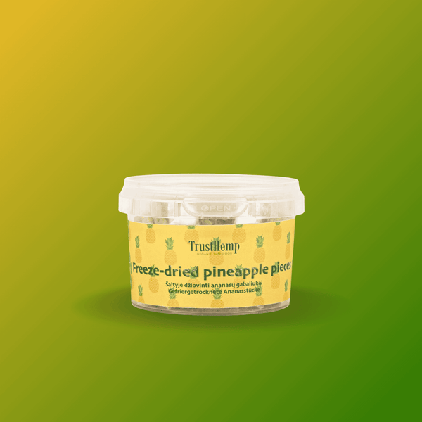 Gefriergetrocknete Ananas