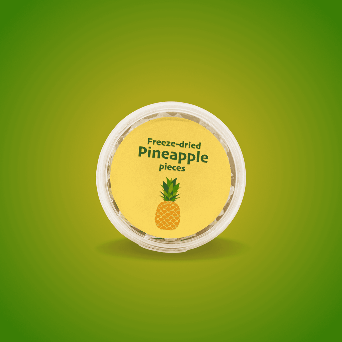 Gefriergetrocknete Ananas