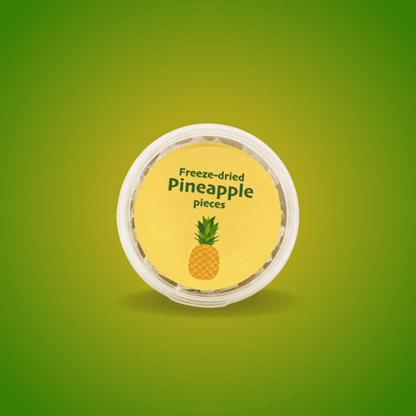 Gefriergetrocknete Ananas