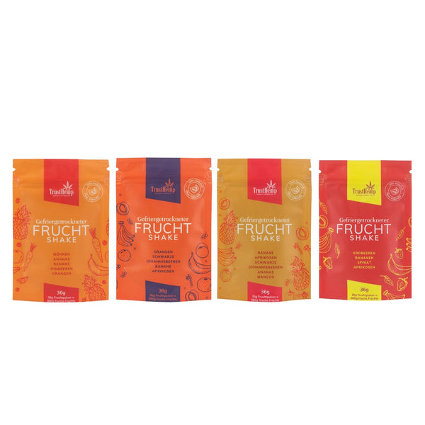 Gefriergetrocknete Fruchtcocktails 4 x 36g